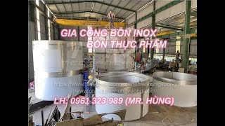 BỒN THỰC PHẨM - BỒN KHUẤY - SUS304 - AGITATOR TANK