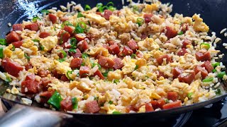 Spam Fried Rice Recipe | Quick & Easy