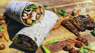 Spicy Curry Grilled Chicken Wraps | Barlow BBQ