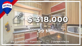 VENDIDA Casa com 2 dormitórios à venda, 98 m² por R$ 318.000,00 - Rio Das Pedras - Itupeva/SP