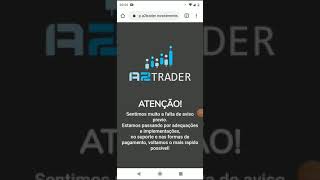 A2Trader Também Em Manutenção mas Será que Volta?