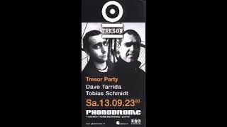 'Tresor Party' @ Phonodrome, Hamburg - 13.09.2003