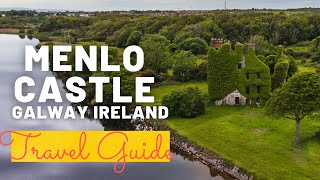 🏰 Menlo Castle | How to get to Menlo Castle Galway Ireland | Drone footage - Galway Vlog