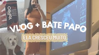 ELA CRESCEU MUITO 😱| ULTRASOM, CONSULTA E BATE PAPO | 35 SEMANAS