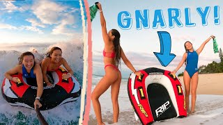 GNARLY RAFT SURFING WITH JAMIE O'BRIEN!!