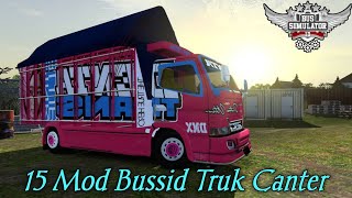 15 Mod Bussid Truk Canter Terbaru - Bus Simulator Indonesia