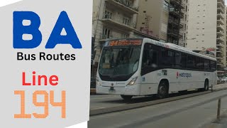 Bus Line Explorer: 194 - ONCE to ZÁRATE | DashCam POV Series #BABusRoutes