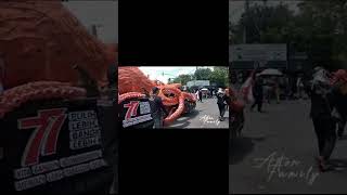 Monster Gurita VS Buaya, PAWAI 17 Agustus 2022 Sampit #shorts #sampit #pawai  #viral