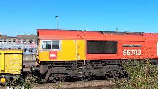 66783 'The Flying Dustman'  Healey Mills to Tyne S.S 17/9/24.