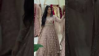 @sakshisindhi Light work wedding anarkali Bollywood Designer Light Bollywood maxi Gown #anarkali