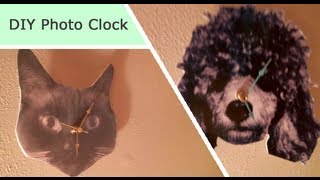 DIY Photo Clock (Great Gift)