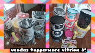 Abrindo caixa tupperware vitrine 8 | resumo vitrine 9