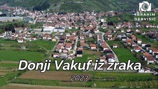 Donji Vakuf iz zraka 2023