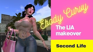 Second Life  l  The LIA makeover Lelutka head - EBODY CURVY series  l  Sandra8675