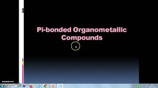 Types of pi-bonded compounds