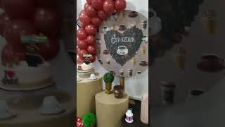 Tema de Festa Eu Amo Café para Pegue e Monte #festa #pegueemonte #café