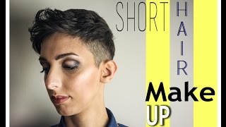 MAKE-UP for SHORT HAIR