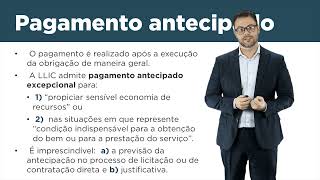 Aula 20 - pagamento antecipado em contratos administrativos