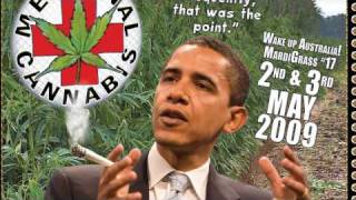 HD Obama in Nimbin MardiGrass 2009 Cannabis Rally