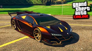 PEGASSI ZENTORNO - MI NUEVO SUPER COCHE MÍTICO + EL MEJOR COLOR SECRETO - GTA 5 ONLINE