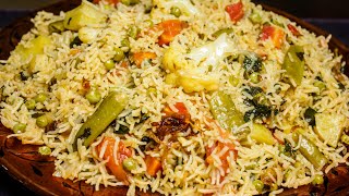 Mix Vegetable Pulao | Best Sabzi Pulao | Khanam's Kitchen