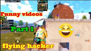 Bgmi Funny commentary 😂 Flying Hacker 😂 Ban kr Mara || Part 1 #bgmifunnyclips