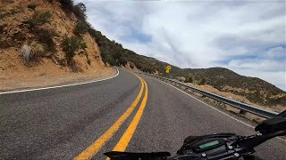 SUPERMOTO VS MOUNTAIN ROADS (RAW SOUND)