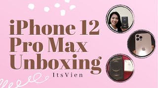 Unboxing iPhone 12 Pro Max + Setup | ItsVien