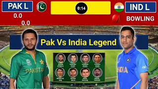 Pakistan Legend vs India Legend World Championship 2024