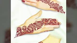 Hand and feet henna designs