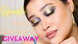 GIVEAWAY DAY 2 | ultra glam shimmery Smokey eye tutorial | Bioderma coupon code