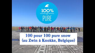 Cent pour Cent Snow au Zwin, à Knokke, Belgique