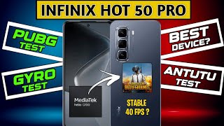 Infinix Hot 50 Pro Pubg Performance Test | Best 40 Fps Under 45k ?