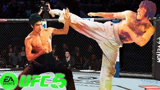 UFC5 Bruce Lee vs Chuck Norris EA Sports UFC 5 - Super Fight