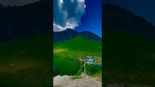 Rainbow lake Domail skardu pakistan #travel #nature #mountains #lake