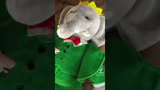 #vintage #Babar #plush #restoration ♻