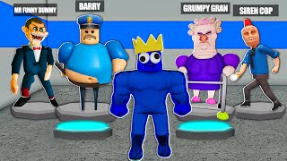 Playing As EVERYONE in BARRY'S PRISON RUN! Roblox Obby