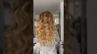 Wedding-Worthy Waves! DIY Modern-Day Hollywood Waves Tutorial | Shonagh Scott #shorts