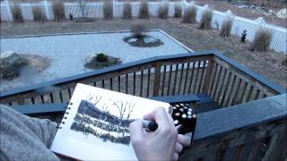 Outdoor Sketching at Home