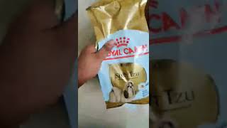 #amazing #amazon #shihtzu #unboxing #dog #dogfood #royalcanindogfood #food #viral #short