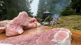 WHAT 🤔 DO YOU SAY TO SUCH A LUNCH IN NATURE? 🌲🔥|🔥Food in Nature Slovakia ❤️