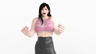 Tifa Female Muslce Growth Animation - Ever - animasi pertumbuhan otot wanita