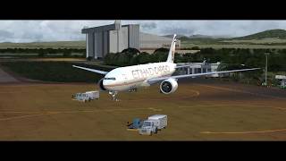 ETIHAD CARGO B777 HTKJ TAKEOFF RWY09