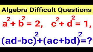 Algebra Value Putting Method For Ssc Cgl, Rrb Ntpc | Algebra Difficult/Tough/Hard Question/Problem |