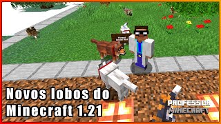 Onde Encontrar os Novos Lobos do Minecraft 1.21!