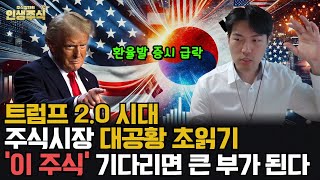 대공황 초읽기 시작된 주식시장, 트럼프 2.0시대 '이 주식' 기다리면 큰 부가 된다 [인생주식]