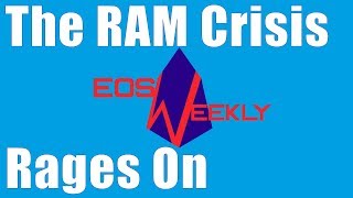 EOS Weekly Ep5 - The RAM Crisis Rages On