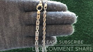 5mm Bizantine Chain VS 5mm Rope Chain