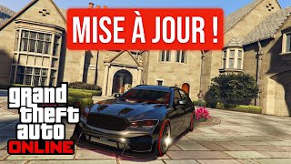 NOUVELLE MISE À JOUR GTA ONLINE !!