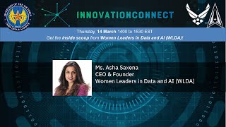 Innovation Connect | Women Leaders in Data and AI  | 11 March  2024